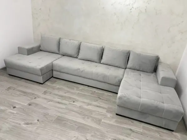 Coltar-extensibil-Neo-Lux-U culoarea gri