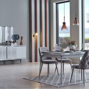 Latime
(x)46cm


Adancime
(Y)45cm


Inaltime
(Z)92cm




Specificatii


 	Tip: Scaun Dining/Living
 	Dimensiune: 46x45x92cm
 	Culoari: Antracit sau Gri
 	Tip picior: Picior rotund
 	Pachet 2 bucati