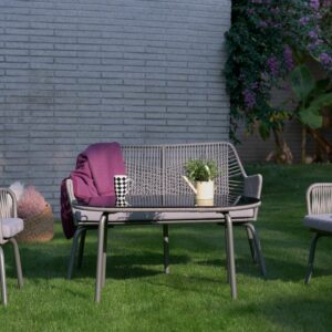 SET MOBILIER GRADINA MINI MINOSA, ANTRACIT